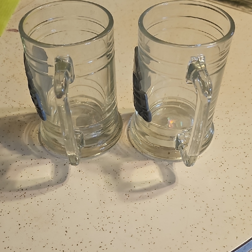 NFL Cowboys Clear Glass Mugs - Set of 2 - Picture 3 of 4